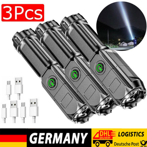 Led taschenlampe super - 3x, hell