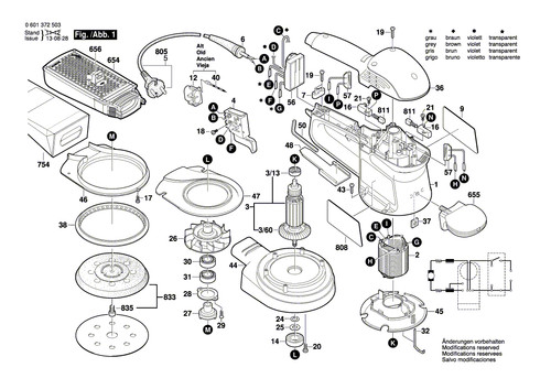 Bosch ersatzteile für gex 125 - gex,