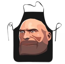 Team Fortress 2 - Bedruckte Unisex Küche Kochschürze - Schwer