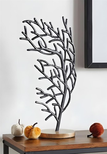 Deko figur baum stürmisch - figur,