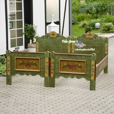 Voglauer Einzelbett Altgrün