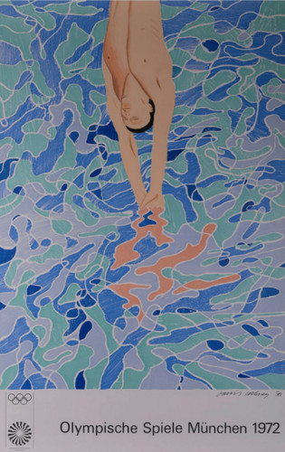 David hockney der taucher - david,