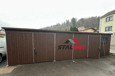 *Blechgarage 9x4x2,25m