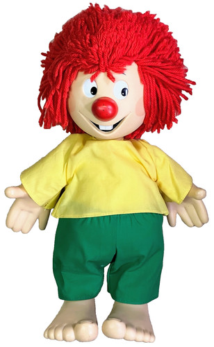 Pumuckl stoffpuppe plüsch - stoffpuppe,