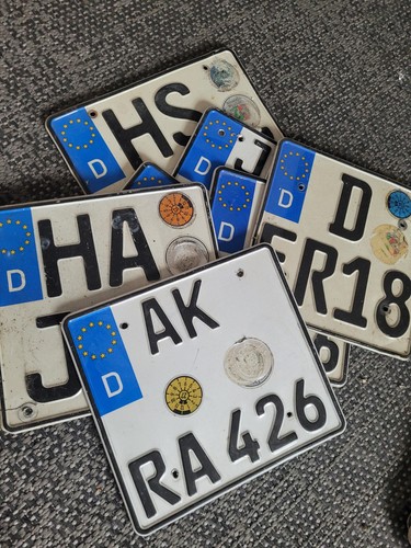 Nummernschild kennzeichen - ,