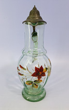 Karaffe mit Deckel alt Krug