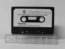 Oberheim Matrix 6 und 6R Werksklang-Kassette