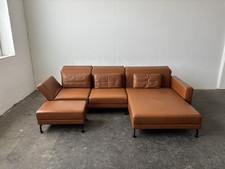 Brühl Moule medium Designer Ledersofa Ecksofa Couch Leder 1A Zustand!