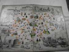 Spielbrett DDR-Würfelspiel DDR-Spiel DDR Wirtschaft- Spielzeug-Würfelspiel