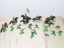 Konvolut Soldaten+ Kavallerie+ Pferde BRITAINS Deetail 18 Stück