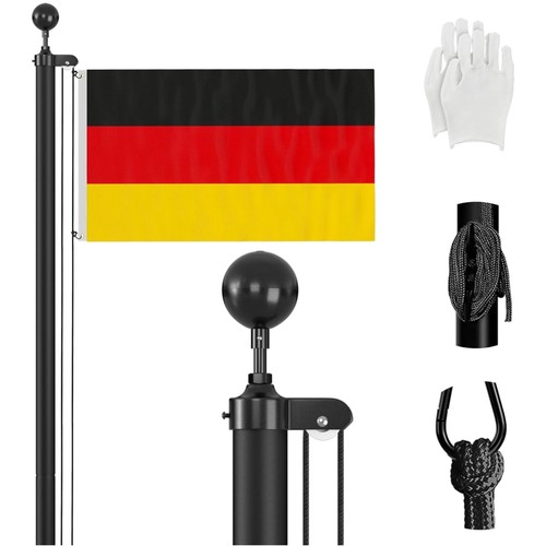 Fahnenmast aluminium - fahnenmast,