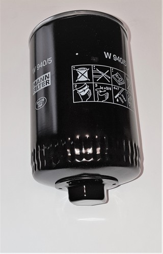 Mann oel filter - filter, w940/5