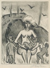 H. Max Pechstein - Yali  VIII