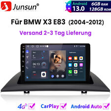 6+128G Carplay V1PRO GPS NAVI Autoradio Android 4G WIFI Für BMW X3 E83 2004-2012