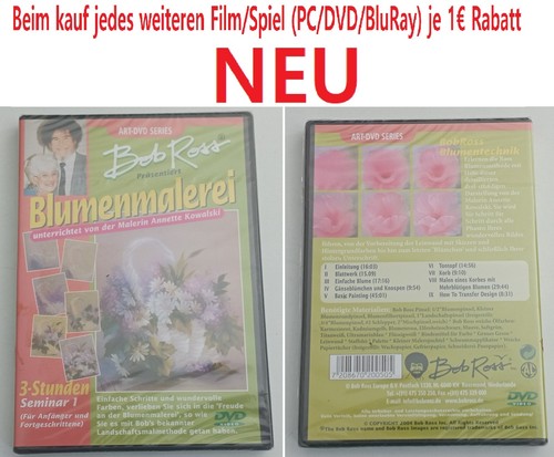 Bob ross blumenmalerei - /,