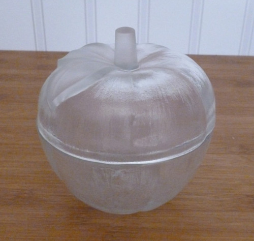 Bomboniere deckeldose aus glas - deckeldose,