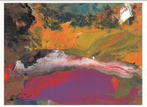 Postkarte gerhard richter - postkarte:,