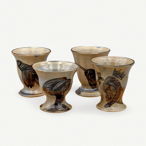 Vintage weinbecher set - vintage, weinbecher-set