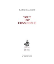 Tout est conscience, Balsekar