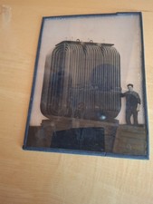 Alte Glasplatte INDUSTRIE ca