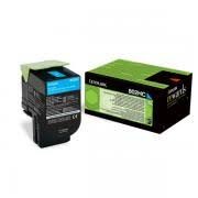 Lexmark 802HCE - 80C2HCE - Toner cyan - für CX410de, CX410dte, CX410e, CX510de,