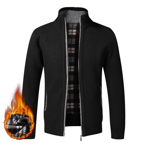 Herren strickjacke cardigan - strickjacke,