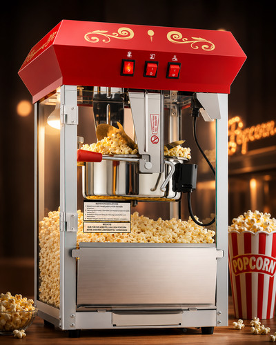 Popcornmaschine 850w 8oz - 850w,