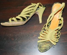 grüne Highheels von Marco Tozzi Größe 39 getragen, Sammler