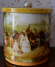 Alte Dose Blech, Keksdose  "Huntley & Palmers, Kings Road, Reading, England"