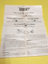 SCALEXTRIC  Autorennbahn Slotracing Anleitung für Handregler