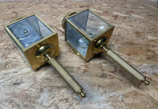 2 Stück Wandlampen Messing