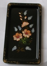 Lackmalerei. Metall-Tablett. Metall-Teller. Stylishe Dekoration! GESCHENKIDEE!!!