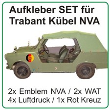 Aufkleber Set für Trabant