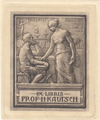 Exlibris bookplate - exlibris,