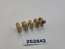 6x Schafe Holz Erzgebirge