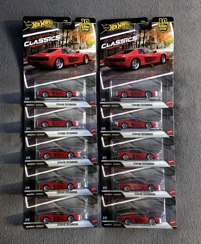 Hot wheels premium modern - 10, x