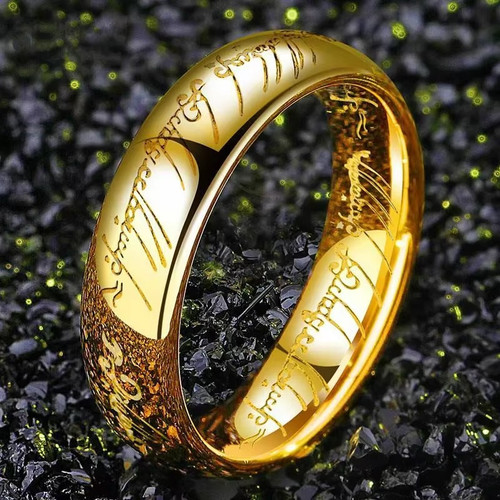 Herr der ringe ring gold - herr,