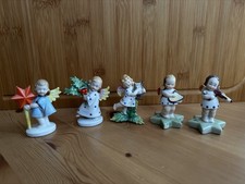 Porzellan Engel Figuren Set  7