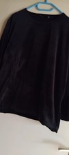 Damenshirt  , Langarmshirt , Damenmode,  Samtshirt ,  Trauermode