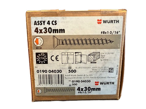 Würth assy 4x30 - würth,