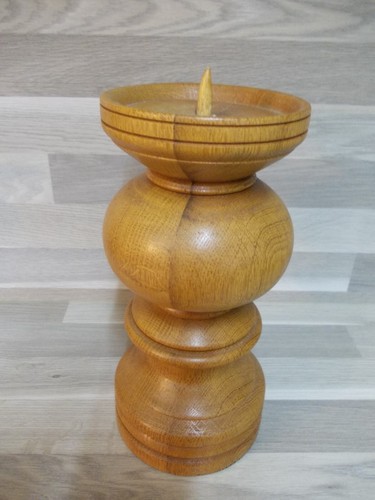 Kerzenständer holz vintage - kerzenständer, holz,