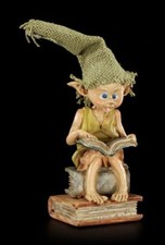 Pixie Kobold Figur mit Mütze
