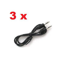 3 x 1,5m Stereo 3,5mm Klinken Kabel Audio Klinke Stecker für Handy PC MP3 Tablet