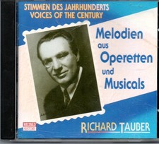 Richard Tauber – Melodien aus Operetten und Musicals - CD aus dem Weltbild Verla