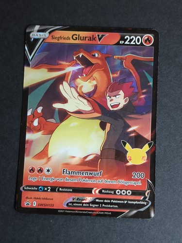 Pokemon siegfrieds glurak - pokemon, |