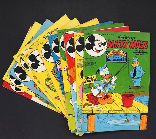 Micky maus 1978 comic - maus, mit