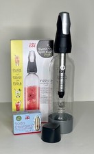 iSi Twist'n Sparkle Starterset, 1 L, Wassersprudler mit 10 Soda Kapseln