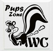 1x Stinktier WC Badezimmer