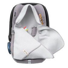 Einschlagdecke aus Waffelstoff