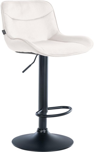 Barhocker vonore samt schwarz - barhocker,